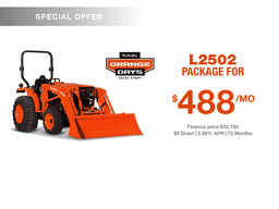 MacAllister Kubota Tractor Package Specials