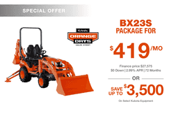 MacAllister Kubota Tractor Package Specials