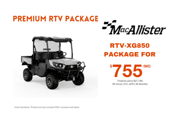 RTV-XG850 Package for